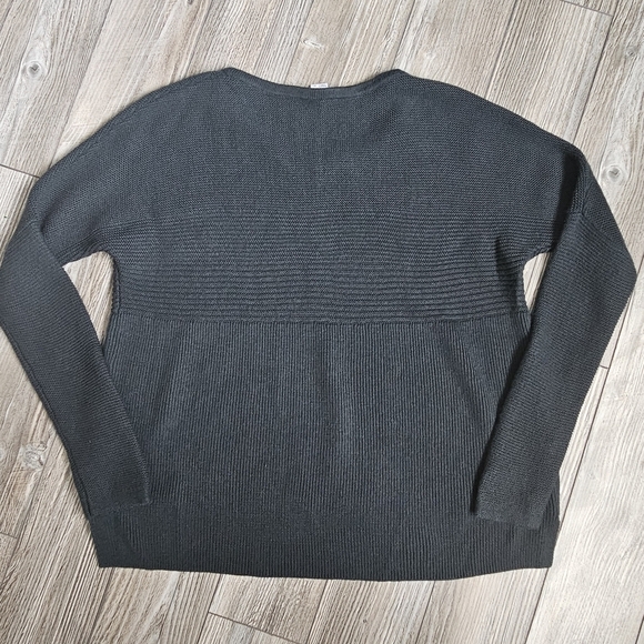 Helmut Lang Green Rib Knit Wool/Angora Blend Sweater Size P - Picture 5 of 10